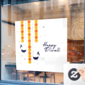 Diwali Window Cling Raamsticker (Cafe Raam)