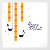 Diwali Window Cling Raamsticker (Vel)