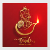 Diwali Window Cling Raamsticker (Vel)