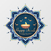 Diwali Window Cling Raamsticker (Vel)