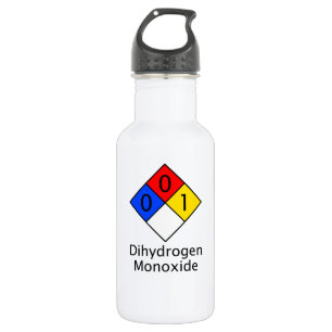 Diwaterstofmonoxide Waterfles
