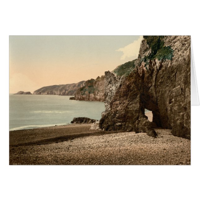 Dixcart Bay, Sark, Channel Islands, Engeland (Voorkant Horizontaal)