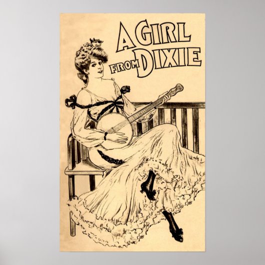Dixe Girl Poster (Voorkant)