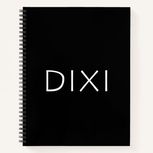 Dixi Notitieboek (Voorkant)