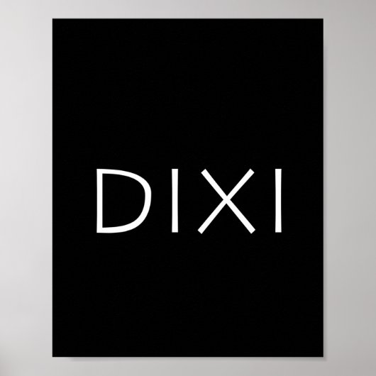 Dixi Poster (Voorkant)