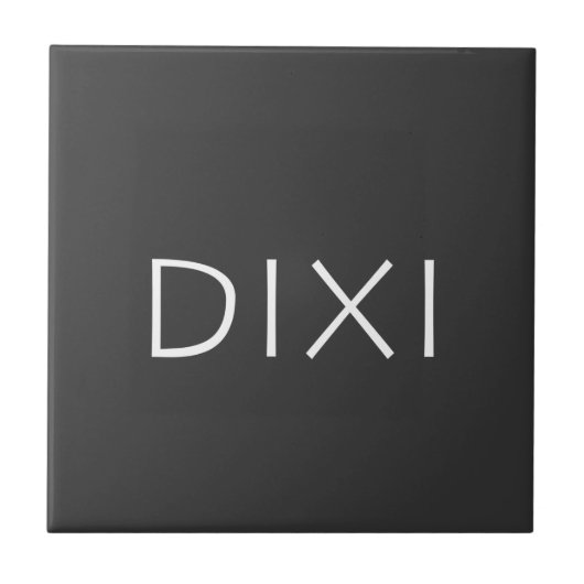 Dixi Tegeltje (Voorkant)
