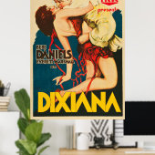 Dixiana -  1930 Movie-Poster Poster (Thuiskantoor)