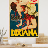Dixiana -  1930 Movie-Poster Poster (Keuken)