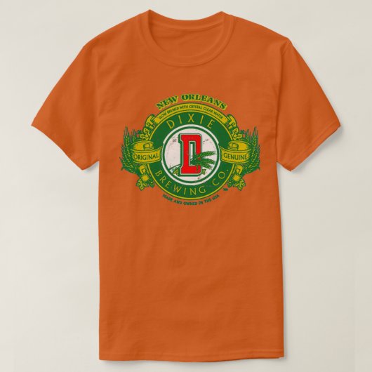 DIXIE BEER 25 T-SHIRT (Design voorkant)