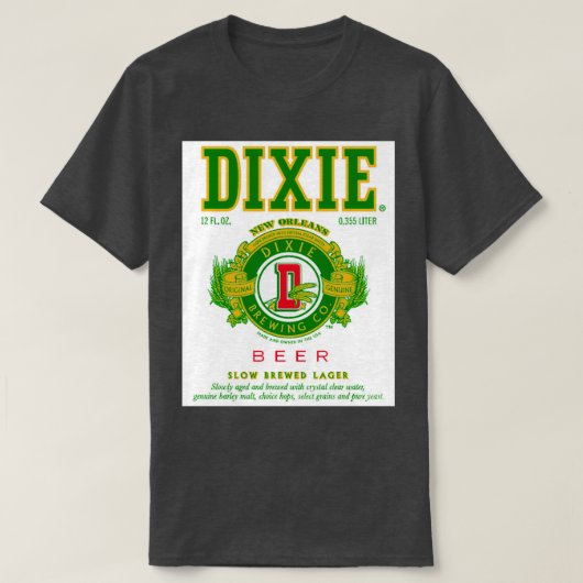 DIXIE BEER T-SHIRT (Design voorkant)