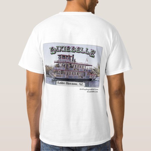 Dixie Belle Lake Havasu, AZ T-shirt (Achterkant)