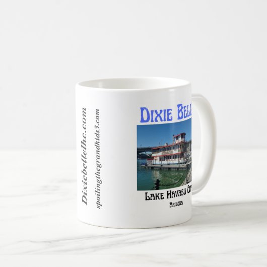 Dixie Belle Paddle Boat Coffee Mok (Voorkant rechts)
