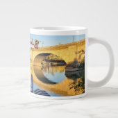 Dixie Belle Paddle Wheeler Touring Boat Grote Koffiekop (Rechts)