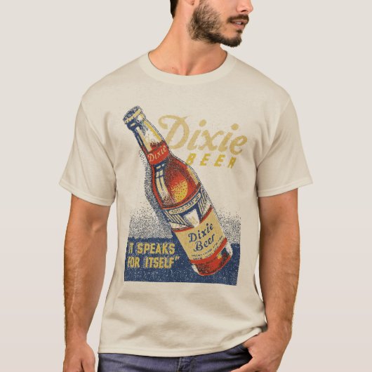 dixie bier t-shirt (Voorkant)