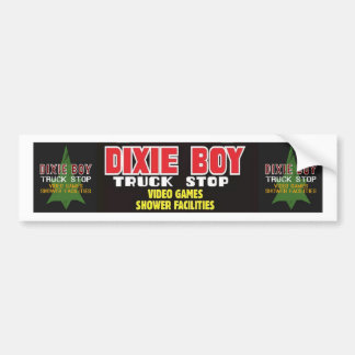 Dixie Boy Truck Stop Bumpersticker