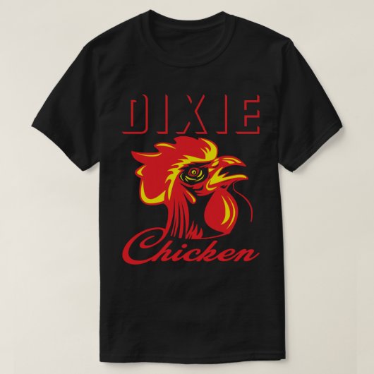 Dixie Chicken Premium T-shirt (Design voorkant)