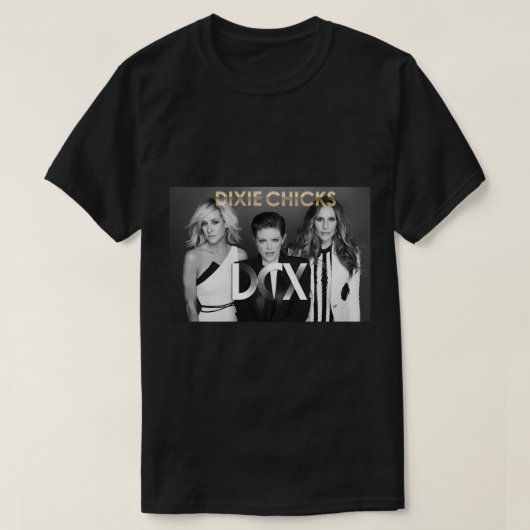 Dixie Chicks Singer Music Band T-shirt (Design voorkant)