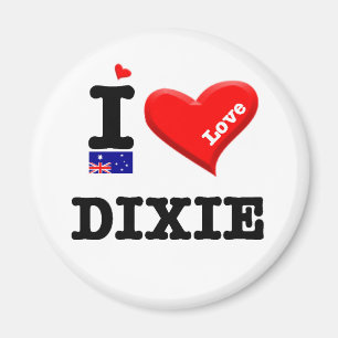 DIXIE - I Love Magneet