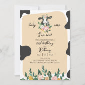 DIXIE Koe eerste uitnodiging (Voorkant)