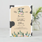 DIXIE Koe eerste uitnodiging (Staand voorkant)