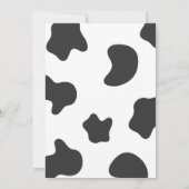 DIXIE Koe eerste uitnodiging (Achterkant)