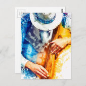 Dixie land kleur briefkaart (Voorkant / Achterkant)