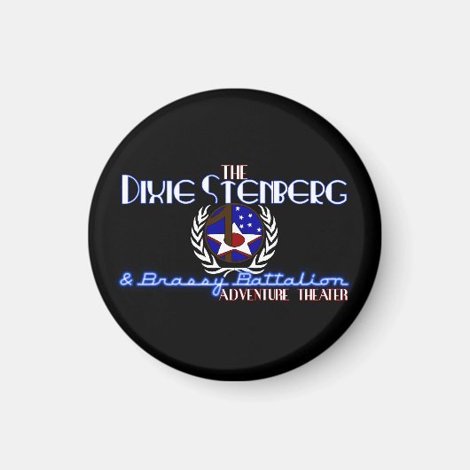 Dixie logo magneten (Voorkant)