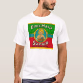 Dixie Maid Syrup LabelCairo, GA T-shirt (Voorkant)