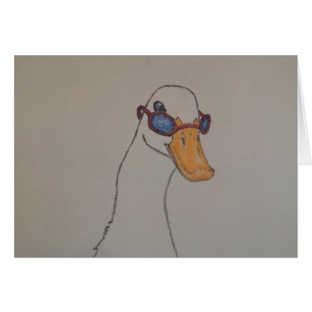 Dixie met bril (Voorkant Horizontaal)