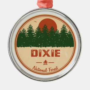 Dixie National Forest Metalen Ornament