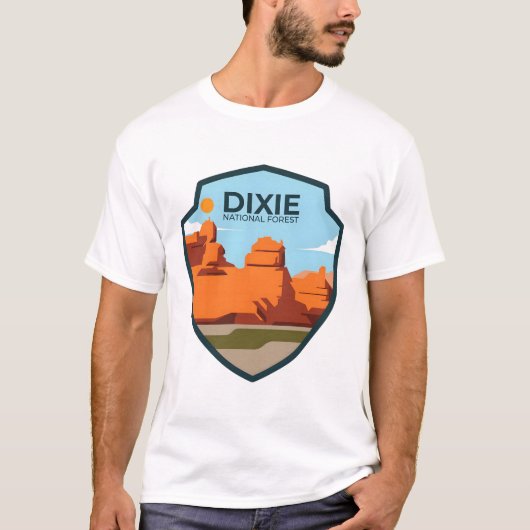 Dixie National Forest T-shirt (Voorkant)