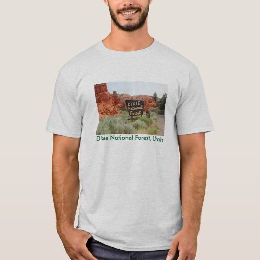 Dixie National Forest T-shirt (Voorkant)