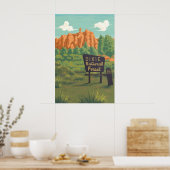 Dixie National Forest Utah Reisposter Poster (Keuken)
