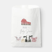 DIXIE Schattige Country Red Barn Baby Animals Bedankzakje (Voorkant)