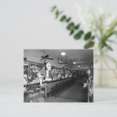 Dixie Soda Fountain, jaren 20 Briefkaart (Staand voorkant)