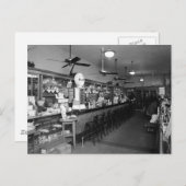 Dixie Soda Fountain, jaren 20 Briefkaart (Voorkant / Achterkant)