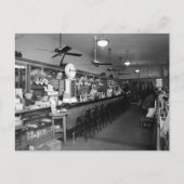 Dixie Soda Fountain, jaren 20 Briefkaart (Voorkant)