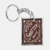 Dixie Swatters Dickson TN AH Leathers Bats Sleutelhanger (Voorkant Links)