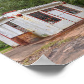 Dixie tankstation in Texas Museum Poster (Hoek)