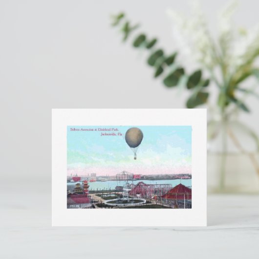 Dixieland Park Jacksonville Fl  Briefkaart (Staand voorkant)