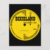 Dixieland Records label Briefkaart (Voorkant)