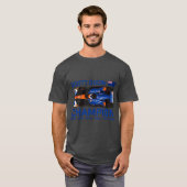Dixon Champion 2020 blauwe tekst T-shirt (Voorkant volledig)