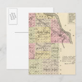 Dixon County, Nebraska Briefkaart (Voorkant / Achterkant)
