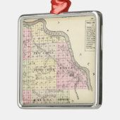 Dixon County, Nebraska Metalen Ornament (Links)