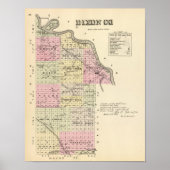 Dixon County, Nebraska Poster (Voorkant)