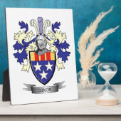 Dixon Family Crest Coat of Arms Fotoplaat (Zijkant)