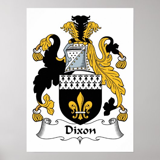 Dixon Family Crest Poster (Voorkant)