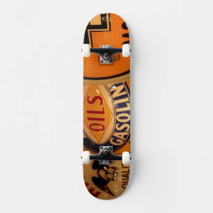 Dixon, New Mexico, Verenigde Staten. Antiek Persoonlijk Skateboard