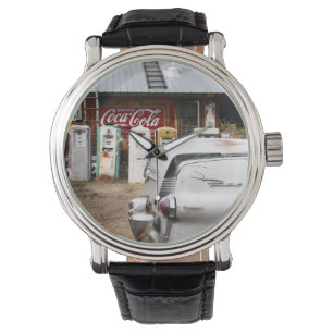 Dixon, New Mexico, Verenigde Staten. Oldtimer Horloge