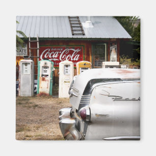 Dixon, New Mexico, Verenigde Staten. Oldtimer Magneet